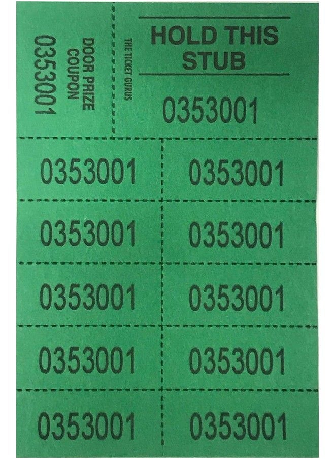 Auction Tickets10 Number (Green) 100Ct - pzsku/ZD70244B1D7465B0A58EDZ/45/_/1693829653/38916e52-277d-45c7-9663-490279f1bbe0