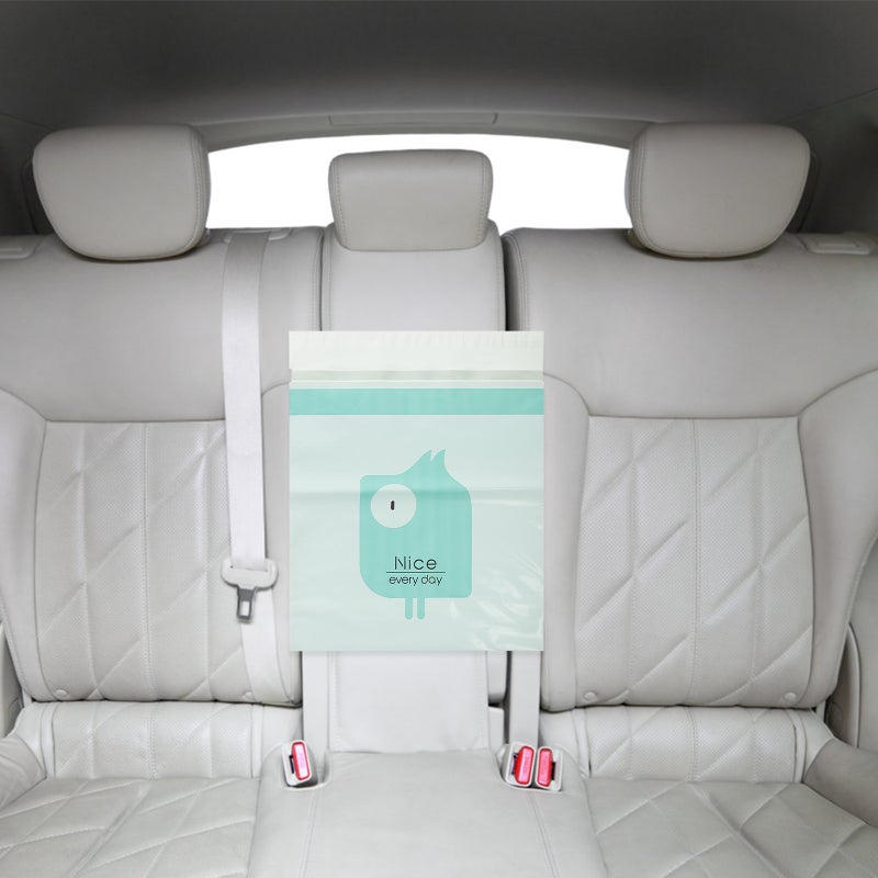 60Pcs Self-adhesive Garbage Bags Practical Litter Bags Car Litter Pouches - Image 4