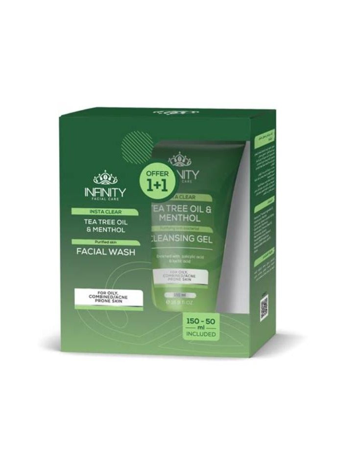 إينفينيتي غسول الوجه إنستا كلير 150+50مل - Image 2