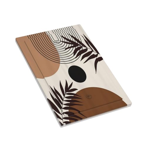 Yamxbfa Mid Century Black Sun Boho Leaf 1 Gang Light Switch Covers No Device Wall Plate Decorative Unique Blank Switchplate Electrical Faceplate for Kitchen Bathroom Bedroom Home Decor - Image 3