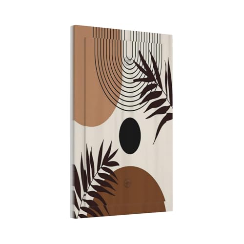 Yamxbfa Mid Century Black Sun Boho Leaf 1 Gang Light Switch Covers No Device Wall Plate Decorative Unique Blank Switchplate Electrical Faceplate for Kitchen Bathroom Bedroom Home Decor - Image 1