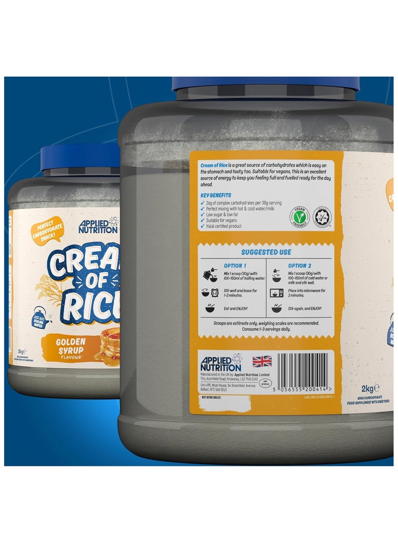 Cream of Rice Golden Syrup 67 Servings 2kg