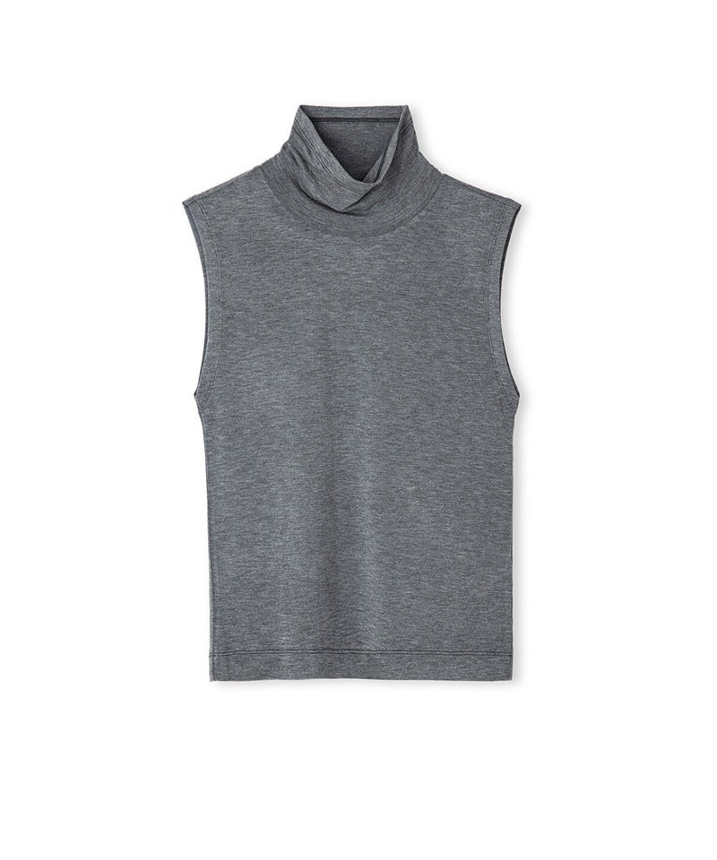 Ipekyol High-Neck Basic T-Shirt - Image 5