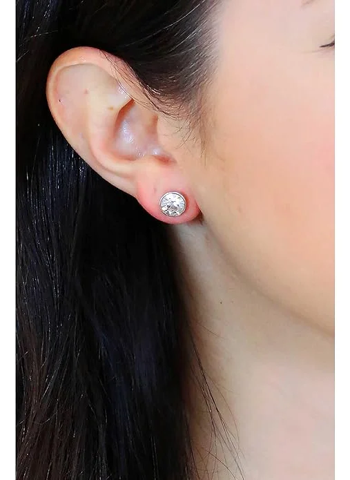 جس LADY ER 8MM SOLITAIRE CLEAR