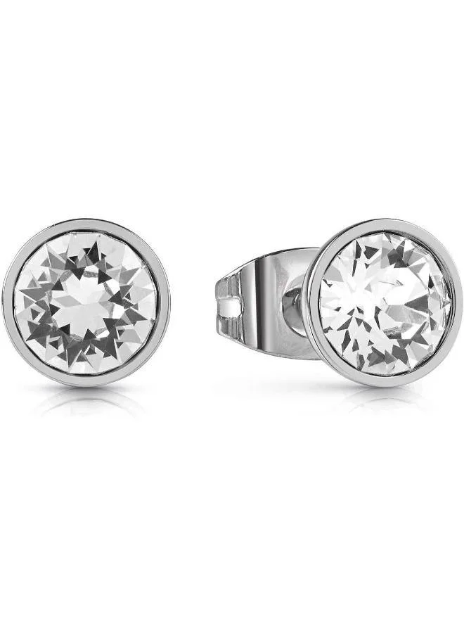 GUESS 8MM SOLITAIRE CLEAR