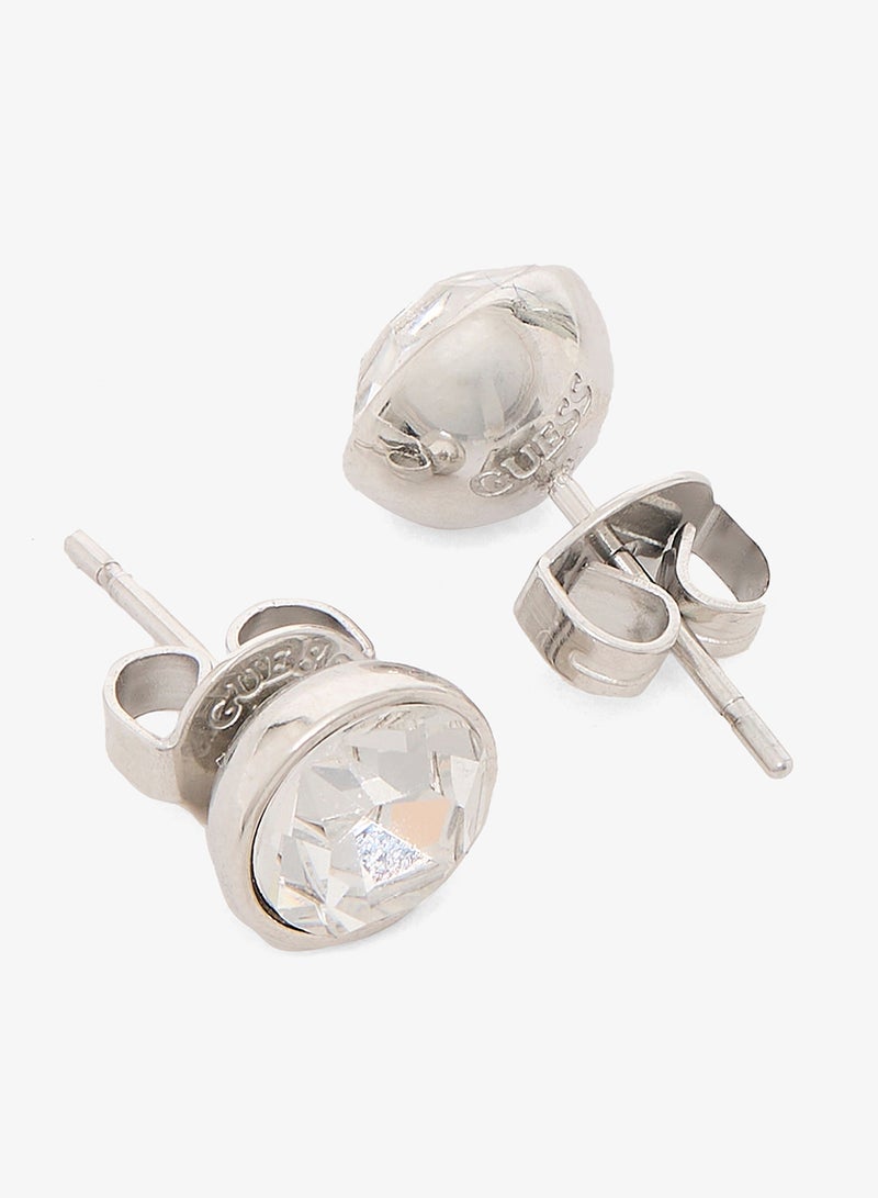 GUESS 8MM SOLITAIRE CLEAR - Image 2