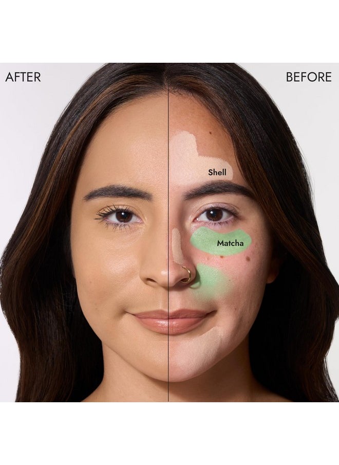 كوفر إف إكس كونسيلر Cover FX Correct Stick Green Color Corrector - Matcha: معادلة الاحمرار (جميع ألوان البشرة) - تفتيح وتحييد تغير لون البشرة - كريمي خفيف الوزن بتغطية كاملة  - Image 2