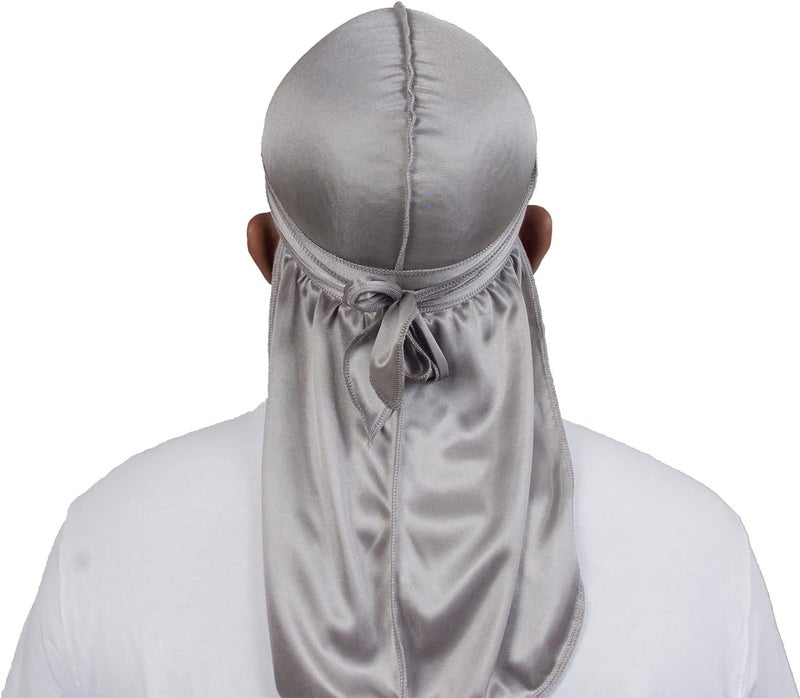 ForceWave Silky Durag for Men Wave Cap Satin Dorag for Men Women 360 Wave - Image 4