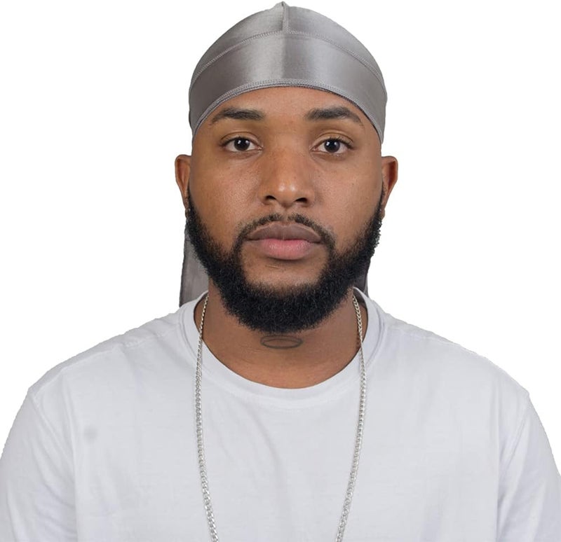 ForceWave Silky Durag for Men Wave Cap Satin Dorag for Men Women 360 Wave - Image 3