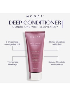 monat MONAT Smoothing Anti-Frizz Set - Natural Frizz Ease Shampoo & Frizz Dismiss Conditioner for Lightweight Frizz Control and Smooth, Shiny Hair  - Image 3