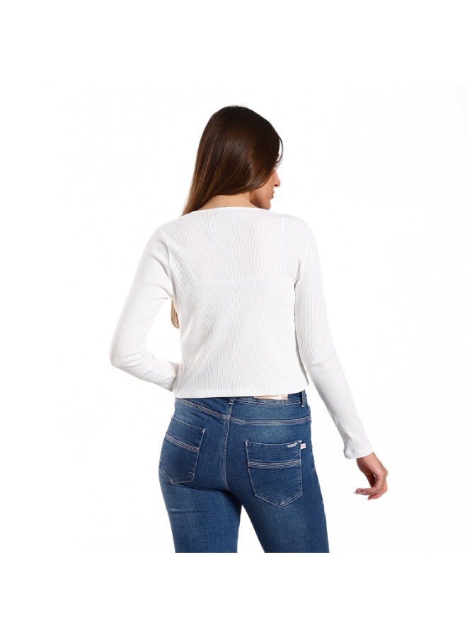 Coctail - 1364-cardigan-white - Image 1