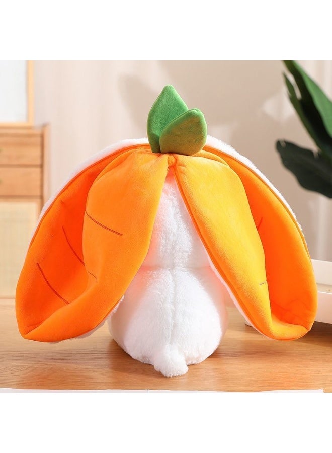 دمى الأطفال، ألعاب قطيفة على شكل أرنب جزر، ألعاب قطيفة على شكل دمية فاكهة بارتفاع 18 سم، عالية الجودة، أفضل هدايا عيد الميلاد، هدايا عيد الأطفال - Image 3