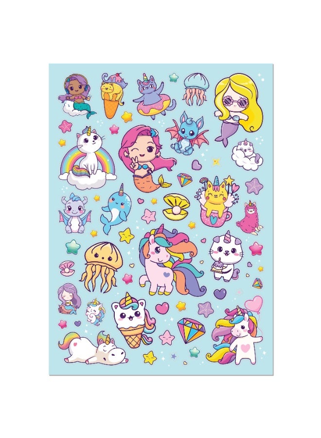 Hinkler Kaleidoscope Coloring Scented Stickers Totally Magical | Colouring Fun For Kids | Art & Craft Kit |Age 6+ - Image 2