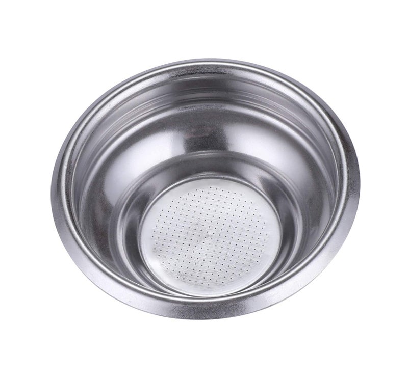 Joytata E61 58mm Precision Filter Ridged Basket Stainless Steel Portafilter Basket Espresso Basket Compatible 58mm Portafilter Filter Basket 1 Cup Coffee Basket Replacement 58mm1