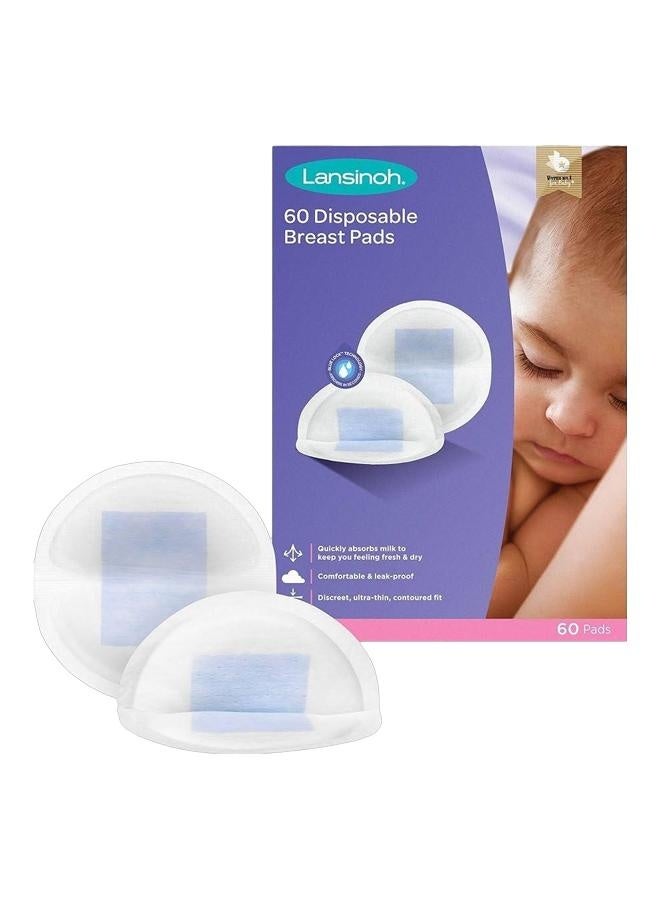 Lansinoh Disposable Breast Pads, 60 Count