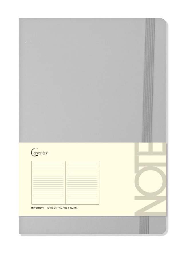 Cervantes دفتر ملاحظات مجلّد بغلاف من الورق المقوى المبطّن - A7