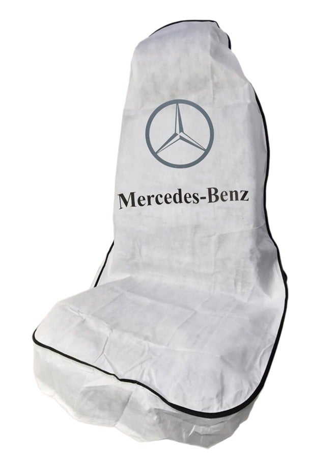 Mercedes-Benz Mercedes-Benz Universal Car Seat Covers 2-Piece Durable Dustproof and Waterproof Seat Protectors Easy Installation, Full Seat Coverage, and Premium Protection for All Vehicles - Image 3
