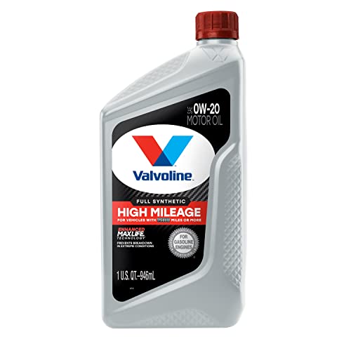Valvoline زيت محرك فالفولين الاصطناعي بالكامل عالي المسافة بتقنية ماكس لايف SAE 0W-20 1 QT (قد يختلف التعبئة) - Image 1