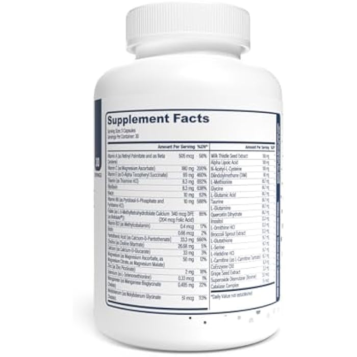 NuEthix Formulations Opti-Pure, Daily Nutritional Support for Detoxification Supplement, Supports Liver Function and Elimination of Toxins, 30 Serving Bottle - Image 3