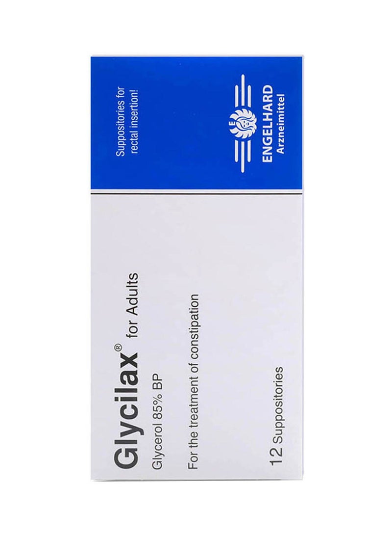 Glycilax Suppository For Adult 12'S 