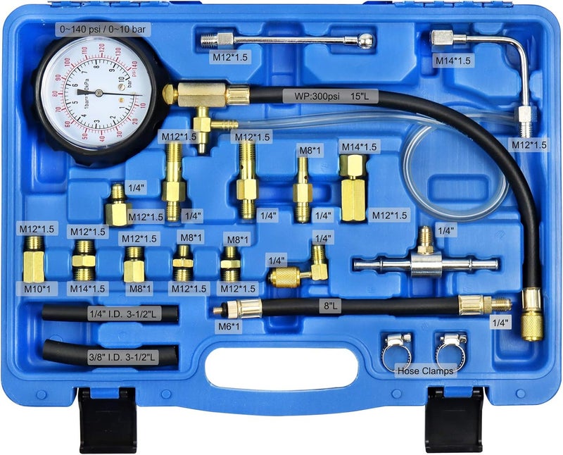 YSTOOL Fuel Pressure Gauge Kit 140PSI - Image 2