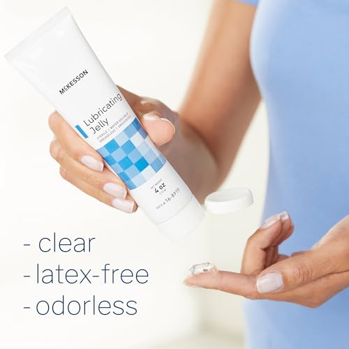 McKesson جيل مائي مزلق من مكيسون، 4 أونصات [12 عبوة] مزلق غير لزج، جل مزلق قابل للذوبان في الماء - للاستخدام الجراحي والطبي والشخصي - أنبوب معقم - Image 3