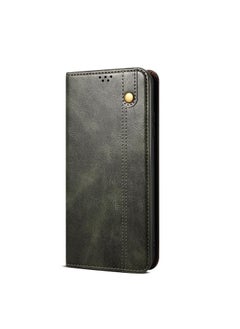 erorex Case For Xiaomi Redmi 13C 5G Global Oil Wax Crazy Horse Texture Leather Phone Case  - Image 3