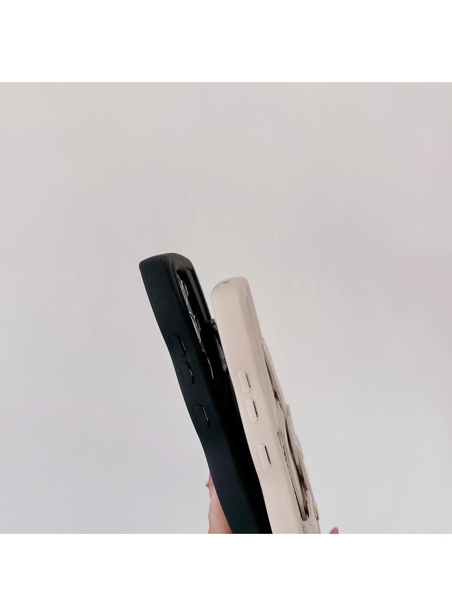 اس-توب جراب لهاتف Samsung Galaxy A73 5G مع سوار معصم من الجلد وحقيبة بطاقات وحافظة هاتف - Image 4