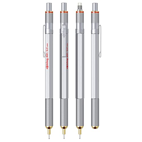 rOtring 800 Mechanical Pencil 0.5 mm Silver - Image 3