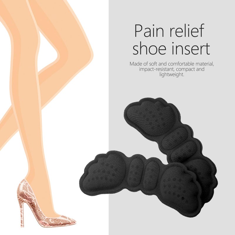 Thin Anti Slip Heel Pads 10 Pcs Set Invisible Sponge Cushion For Shoe Loss Prevention - Image 5