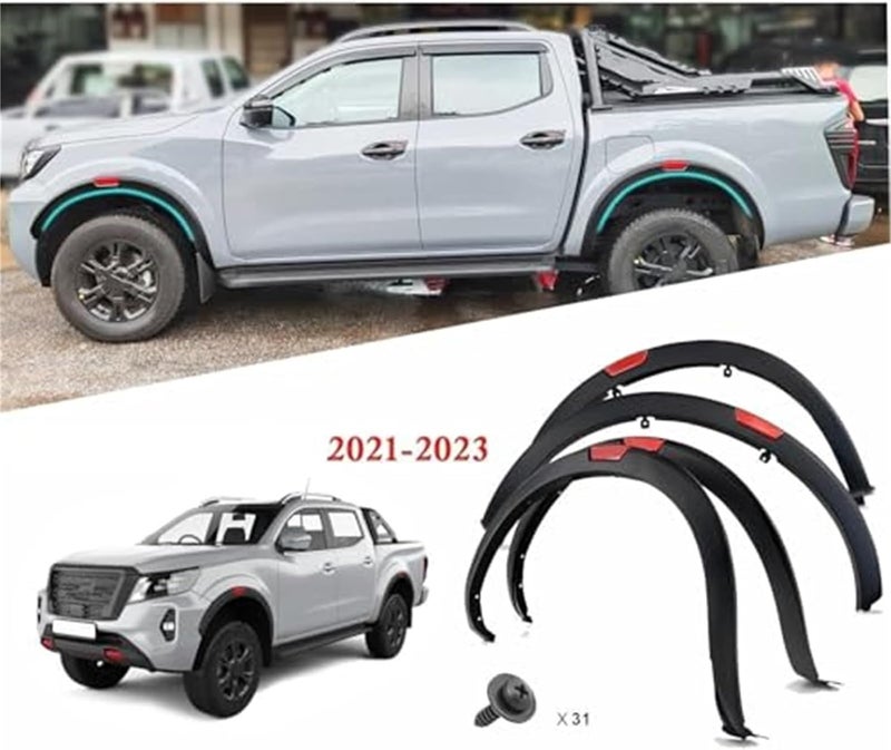 Wivplex Fender Flares for Nissan Navara Frontier 2021-2023 - Image 5