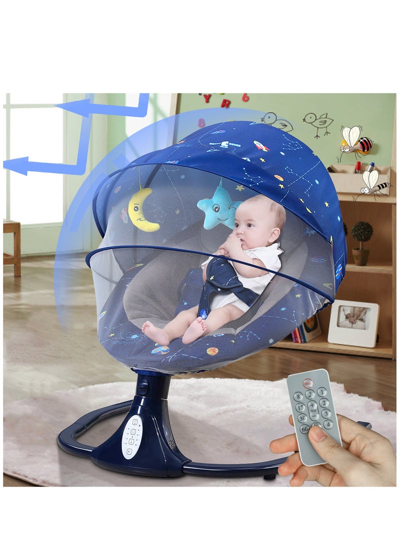 WALALLA - Automatic Electric Baby Swing Cradle and Rocking Bouncer Chair with Adjustable Speed and Bluetooth Music - Image 1