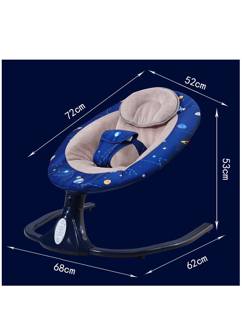 WALALLA - Automatic Electric Baby Swing Cradle and Rocking Bouncer Chair with Adjustable Speed and Bluetooth Music - Image 1
