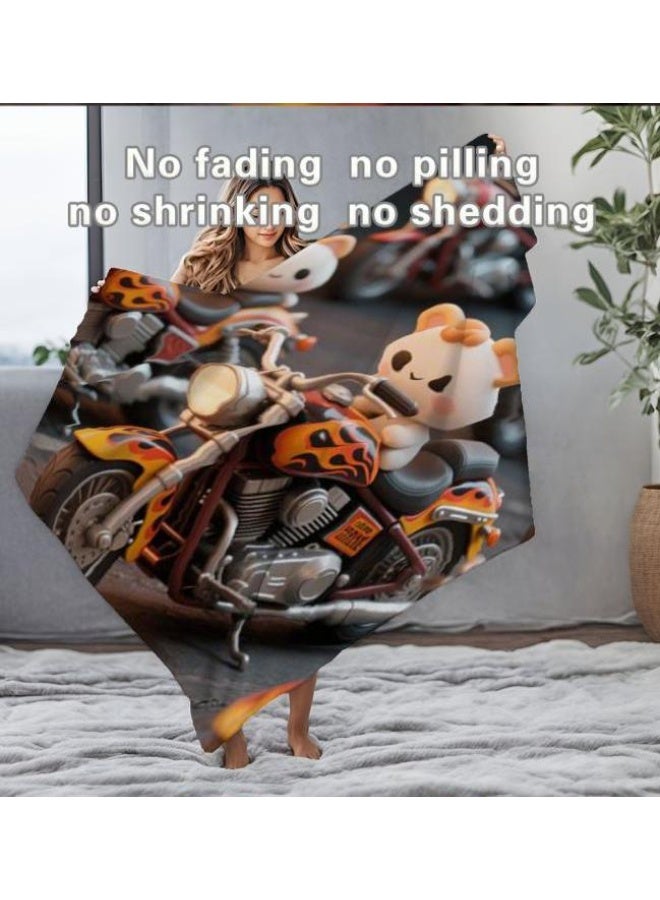 general Children's or student cartoon flannel thin blanket (warm and comfortable, suitable for sleep, games) 100cm*150cm - Image 4