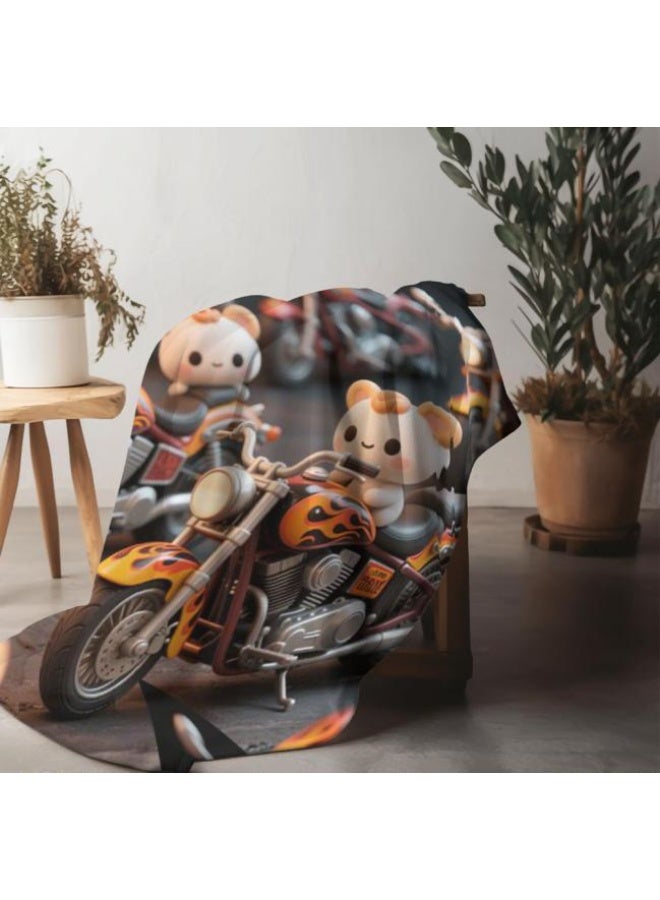 general Children's or student cartoon flannel thin blanket (warm and comfortable, suitable for sleep, games) 100cm*150cm - Image 5