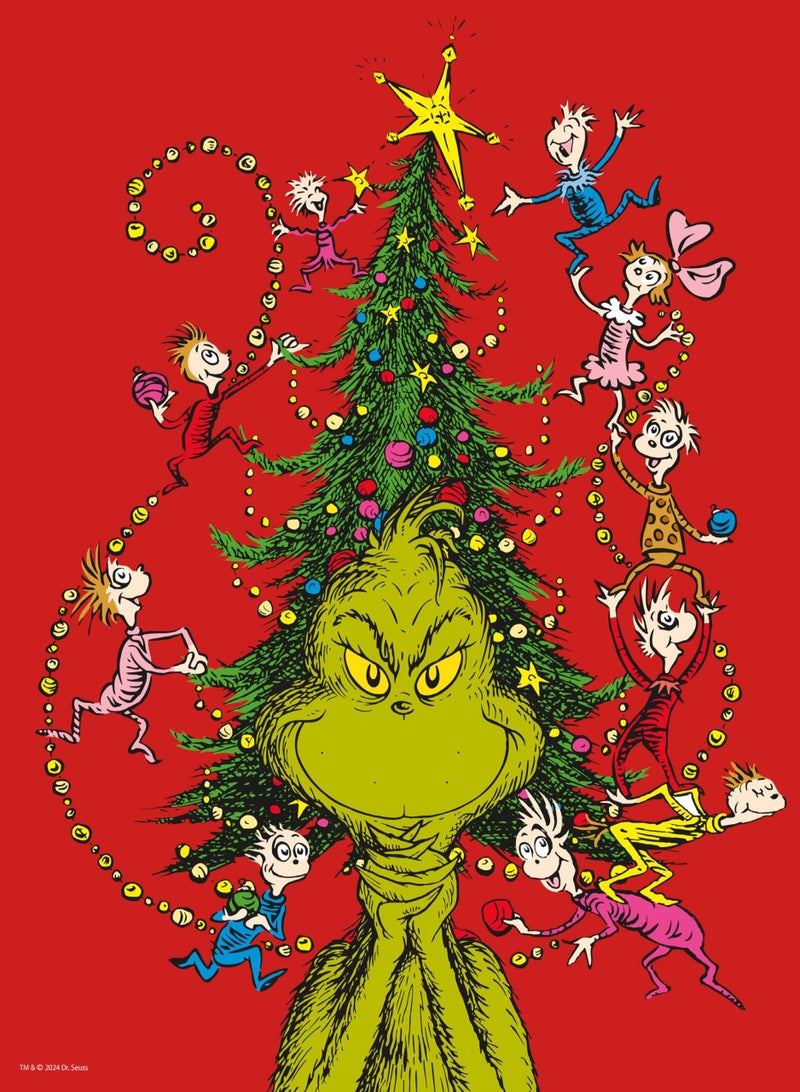 Ceaco Dr Seuss The Grinch Glow in The Dark 100 Piece Jigsaw Puzzle Colorful Puzzle PrecisionCut Pieces Beautiful Artwork and Hours of Relaxing Fun - Image 2