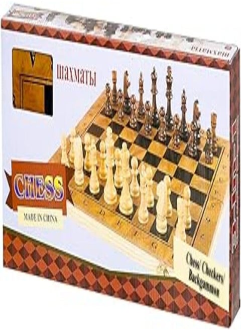 Chess 3 in 1 for Unisex