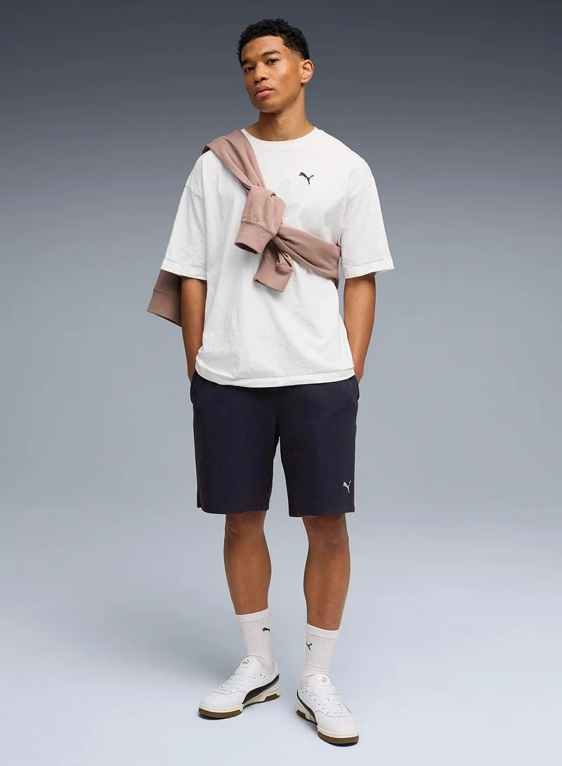 Puma New Navy 9" Essential Elevated Relaxed Shorts for Men | Best Price UAE