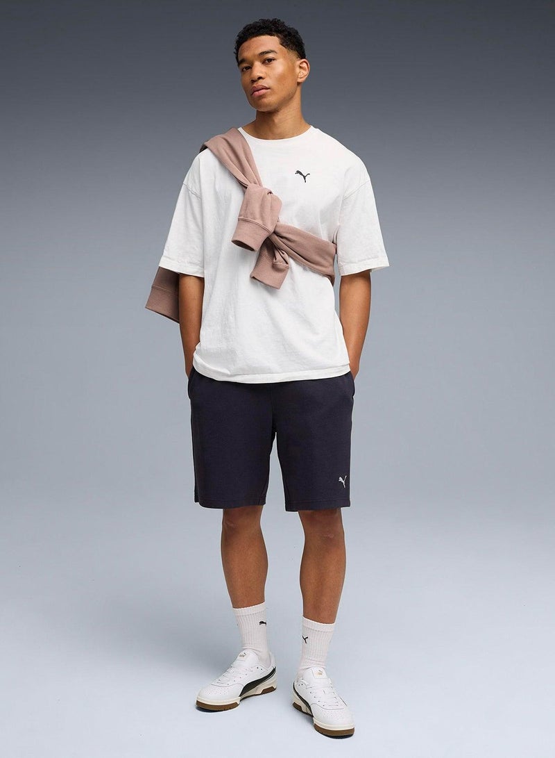 PUMA 9" Essential Elevated Relaxed Shorts - Image 3