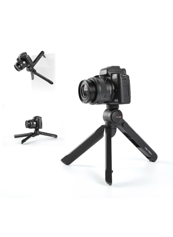 PGYTECH MANTISPOD 2.0 Mini Camera & Cell Phone Vlogging Tripod | 5 Modes Small Travel Flexible DSLR Pocket Stand | Video Vlog Desktop Shooting Selfie Mount Black - Image 1
