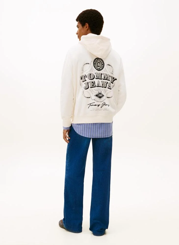 تومي جينز 90S Dollar Graphic Hoodie