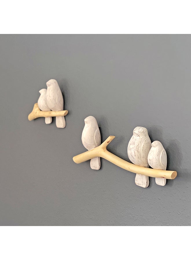 كرين بيبي قطعتان ديكور جداري مجثم - Image 4