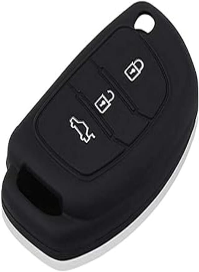 Hyundai silicone key cover for hyundai (black)