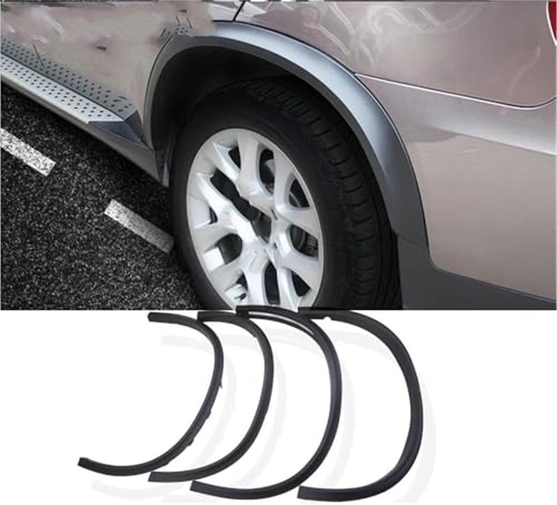 Wivplex Car Side Wheel Arch Fender Flares for BMW E70 X5 - Image 4