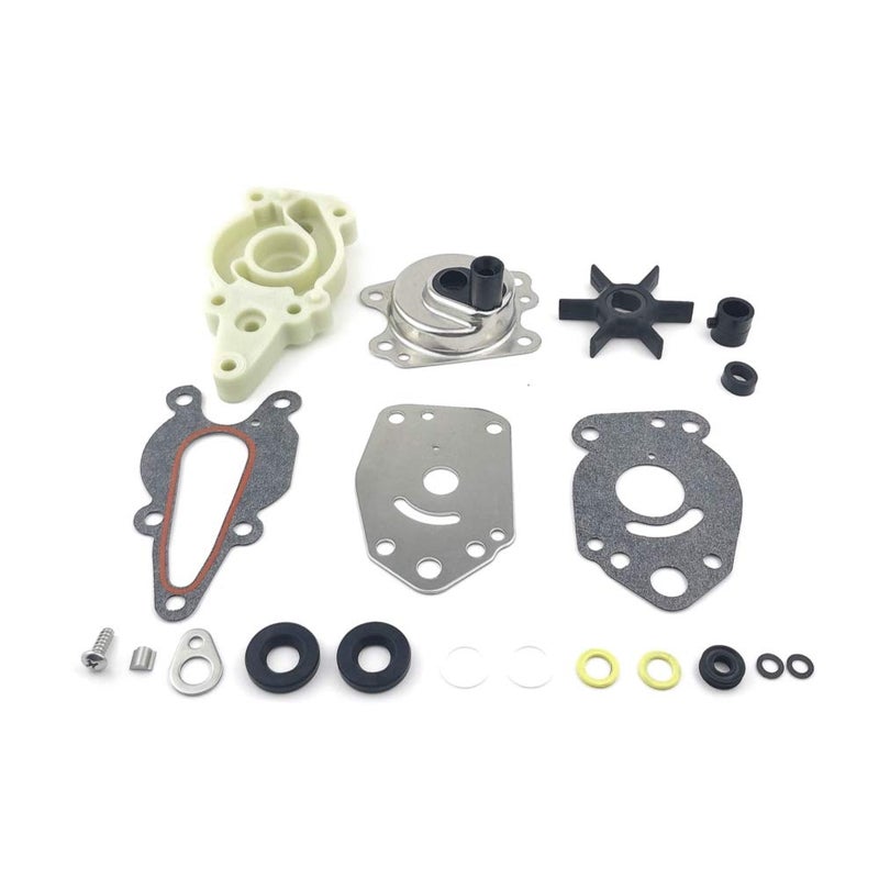 WINGOGO 46-42089A5 Water Pump Impeller Repair Kit Replacement for Mercury Mariner MerCruiser Force Sears Outboard 6 8 9.9 10 XR10 15 HP Boat Motor Parts Replacement 46-42089A4 42089A3 - Image 1