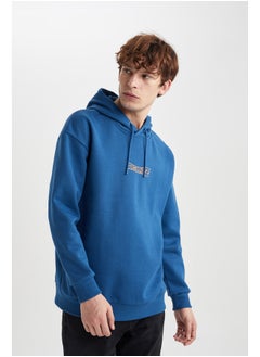 DeFacto Man Boxy Fit Hooded Long Sleeve Dragon Ball Boxy Sweatshirt  - Image 2