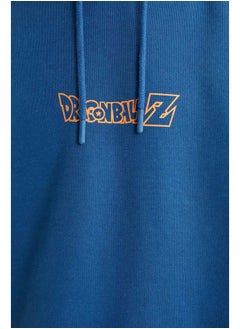 DeFacto Man Boxy Fit Hooded Long Sleeve Dragon Ball Boxy Sweatshirt  - Image 3