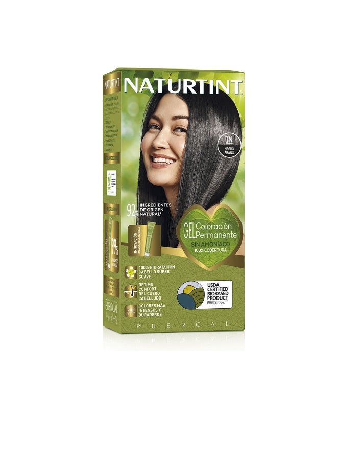 ناتشورتينت صبغة شعر ناتورتينت 1N أسود أبنوسي 170 مل - Image 1