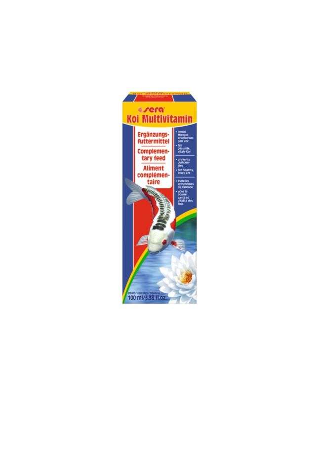 Sera Multivitamin Complementary Food For Koi Fish 100Ml