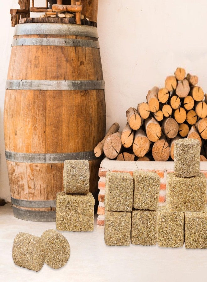 FOIMAS Miniature Hay Bales,12pcs Mini Bales for Mini House Decoration Garden Decoration DIY Autumn Harvest Craft - Image 5